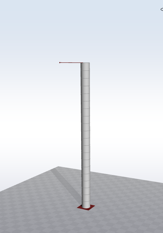 Fatigue sensor stresses model